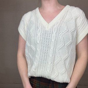 VINTAGE Headliners Knit Acrylic Sweater Vest